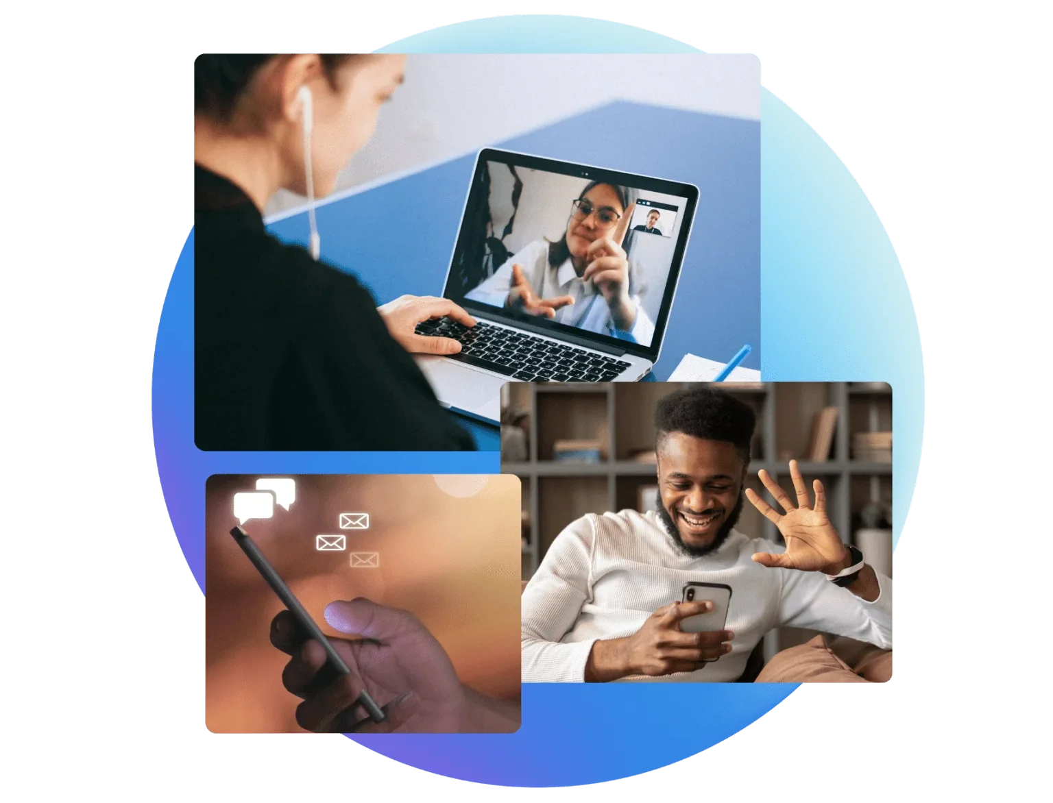 Instant Messaging & Video Interviews