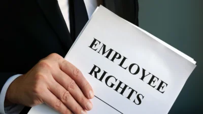 UK politician presenting new employee rights bill, representing upcoming changes in labour laws and worker protections in 2025.