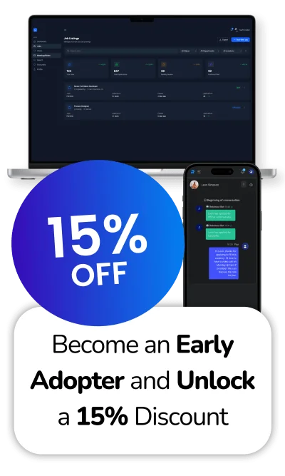 Become an Early Adopter and Unlock a 15% Discount (1)